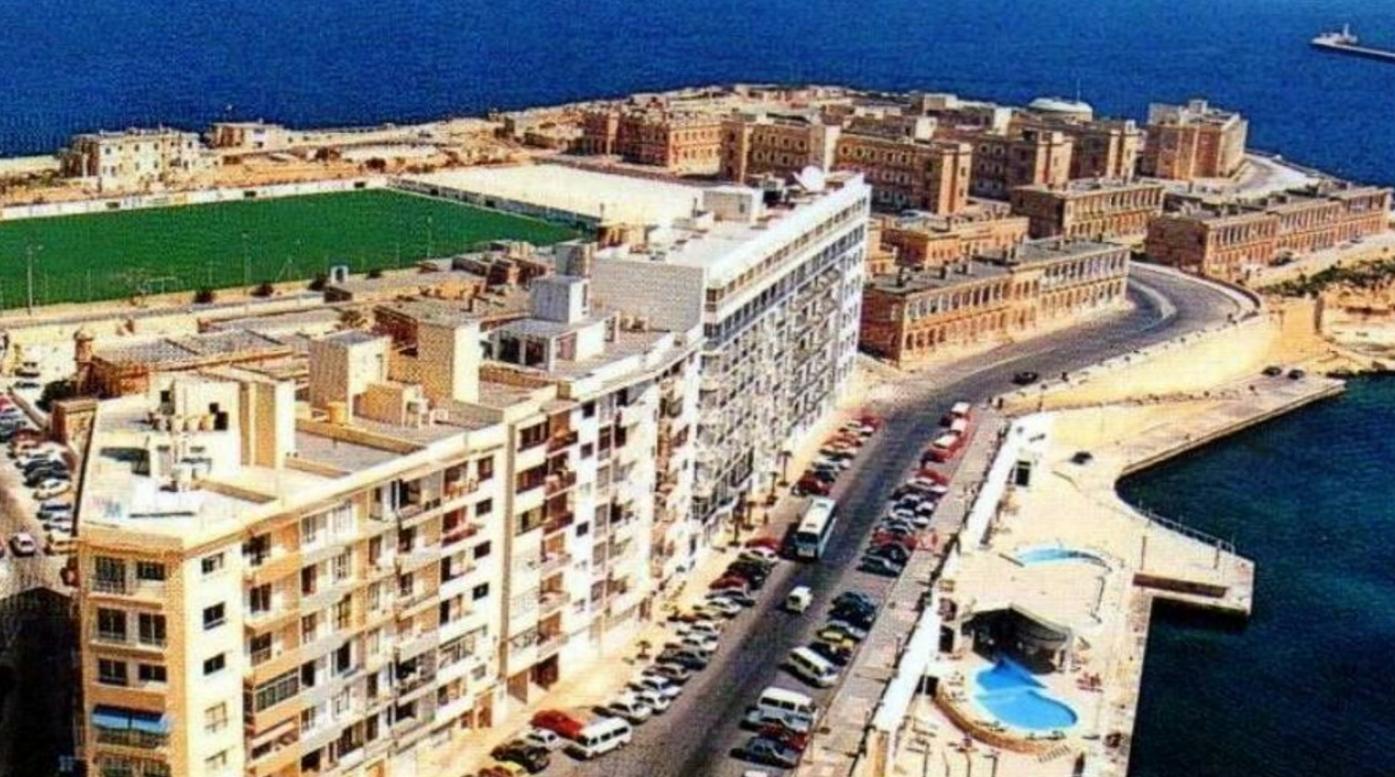 Tign&eacute; Point back in the day. Slide right to see the comparison photo.