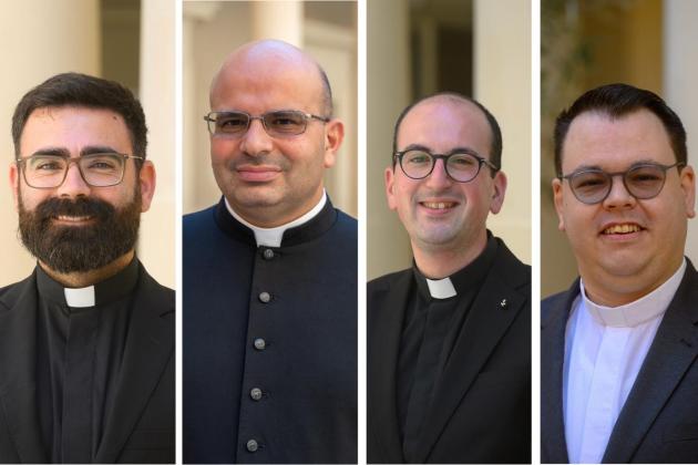 Four new parish priests, new Seminary vice-rector appointed
