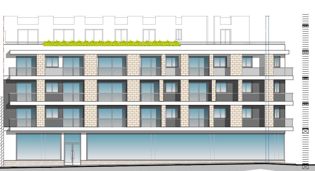 What the proposed building would look like when viewed from Naxxar Road. Photo: Planning Authority