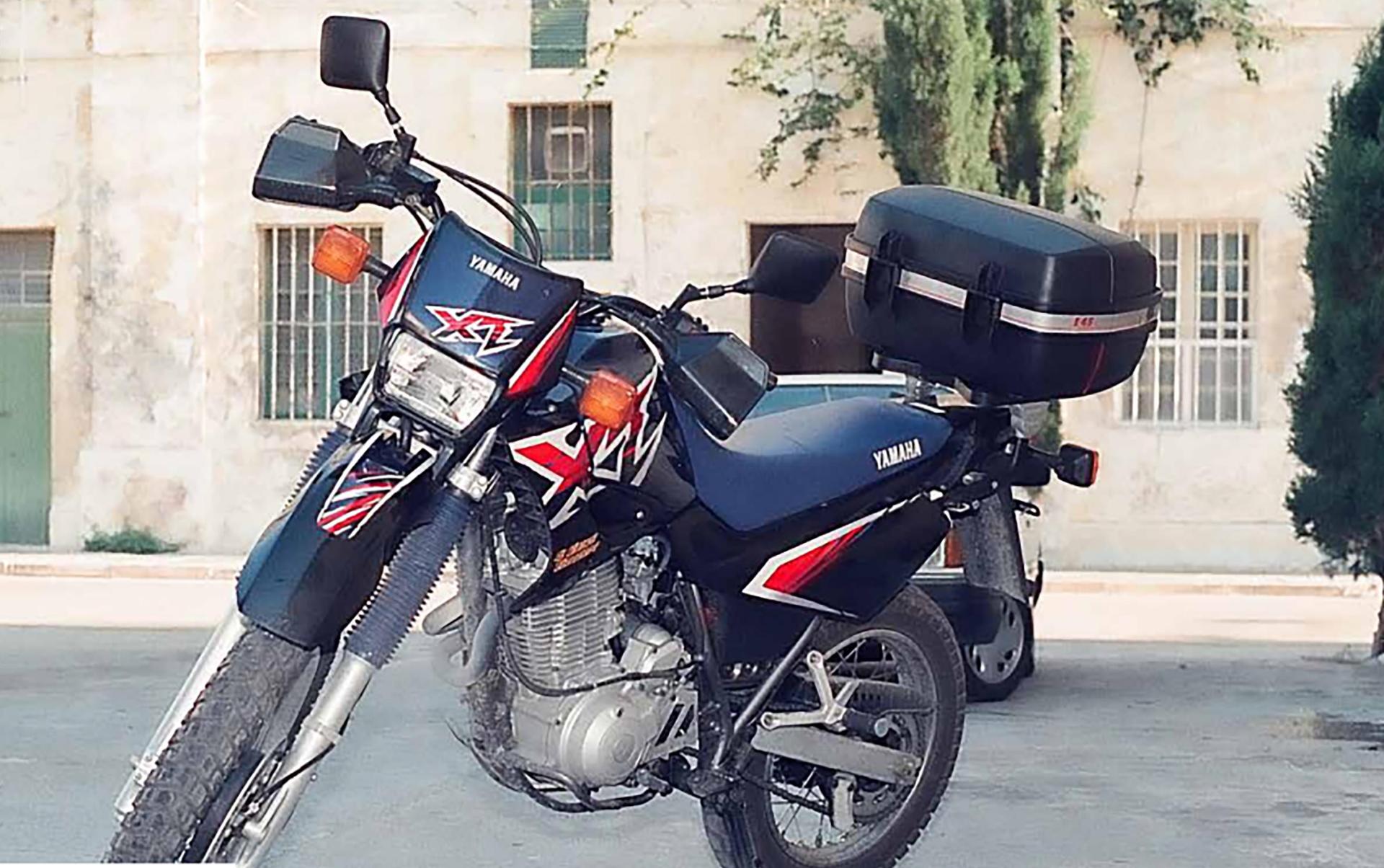The getaway Yamaha motorbike was one of the few clues police had in hand. Photo: Terror&rsquo;s Footprints/Joe Mifsud