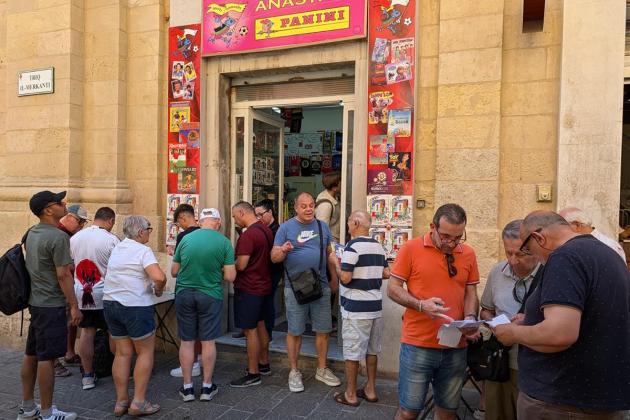 The Panini corner in Valletta where generations meet