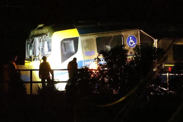 Train derails in New Zealand's capital, eight injured