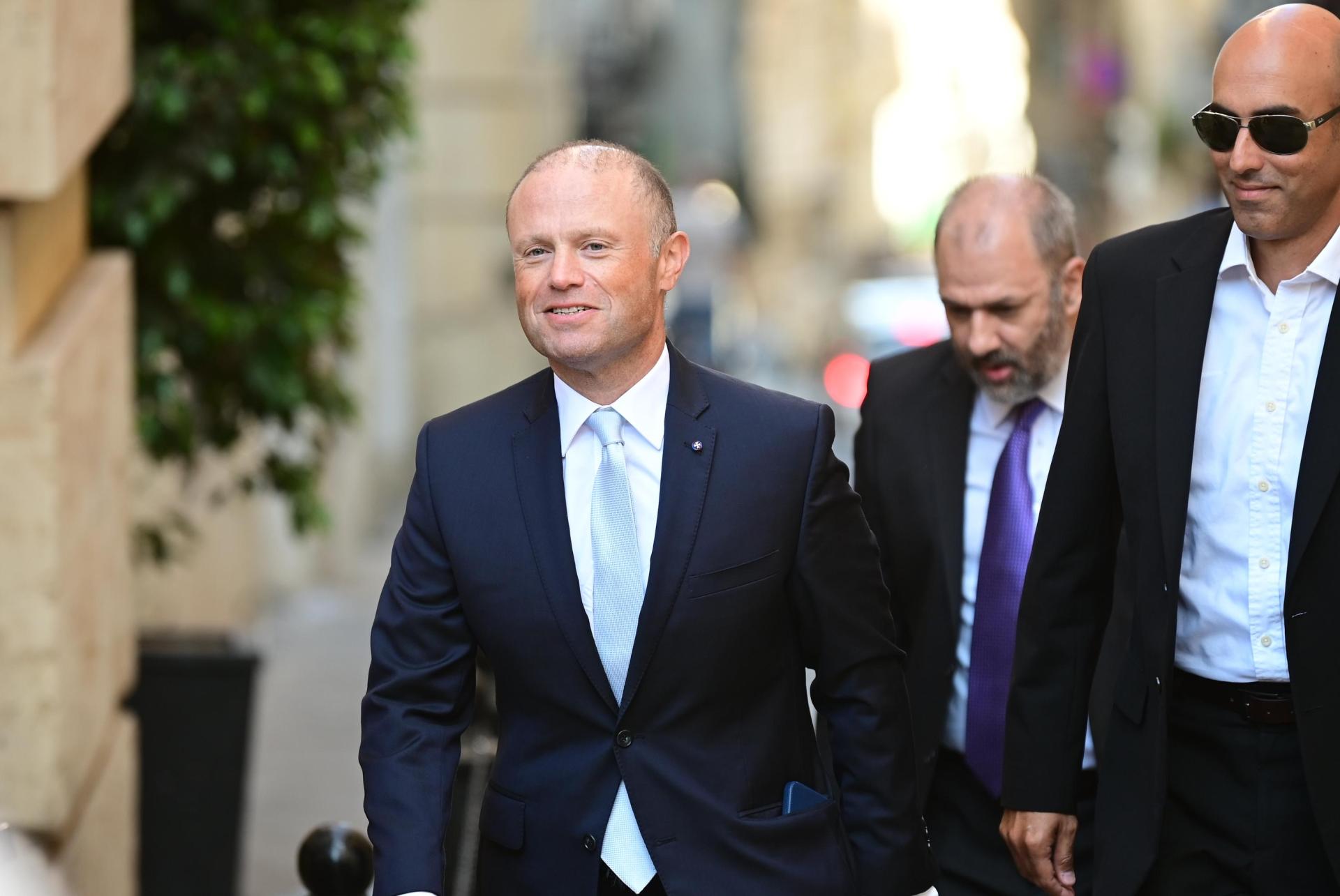 Joseph Muscat. Photo: Jonathan Borg