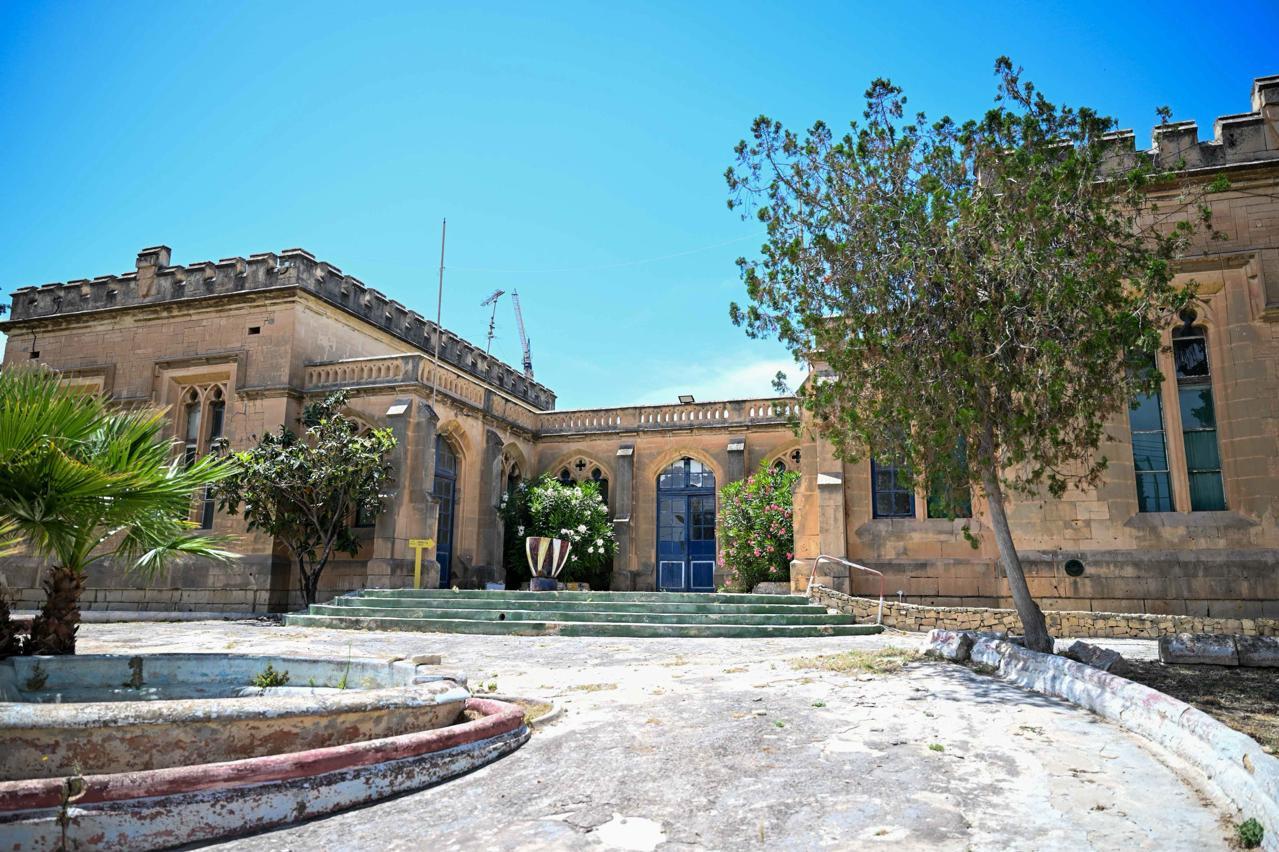 The historic Gzira pumping station building will be restored and opened for the public, along with its garden.