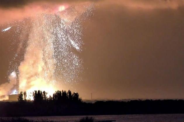 Watch: Jeff Bezos's Blue Origin rocket explodes on launch pad