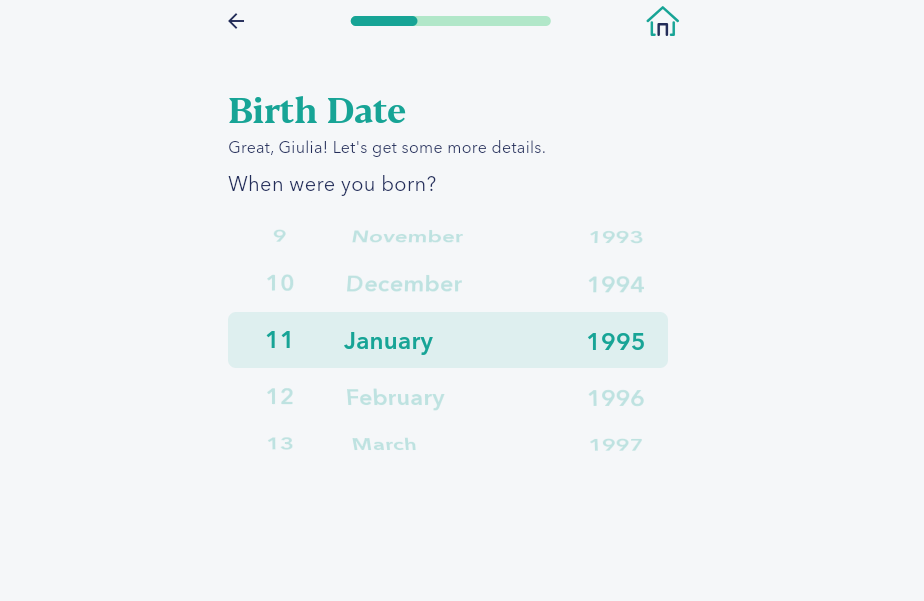 The user will input basic information, such as age, employment status and contribution history. Photo: RetireSmart calculator