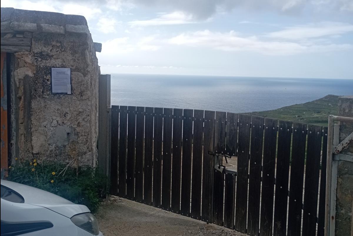 The sea views from the current building. Photo: Planning Authority