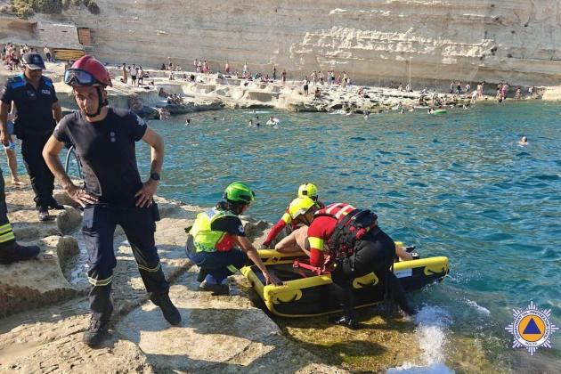 Man rescued, hospitalised after falling ill while swimming