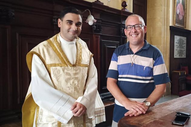 New priest from St George’s after 15 years