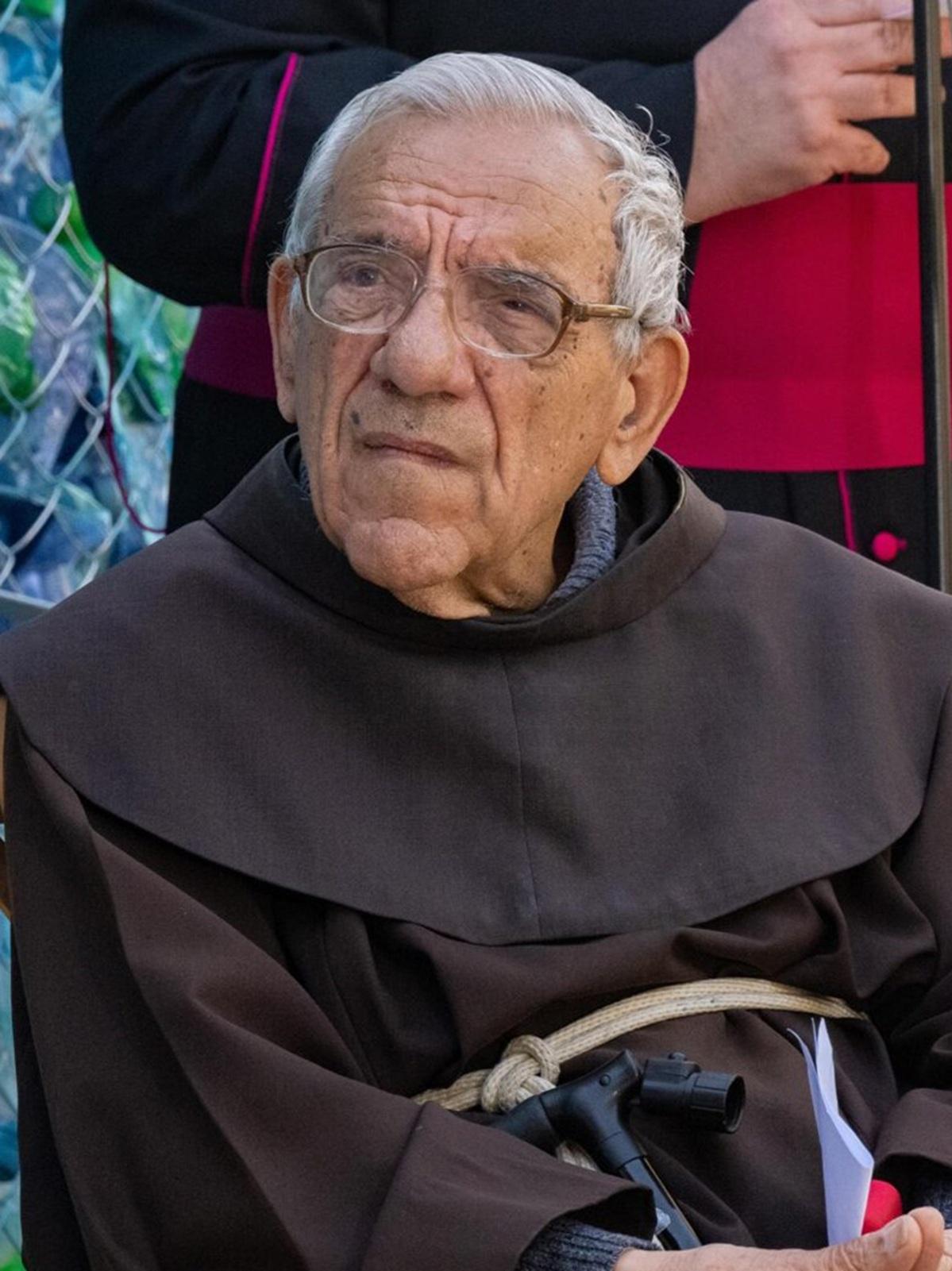 The author Fr Dionysius Mintoff, OFM