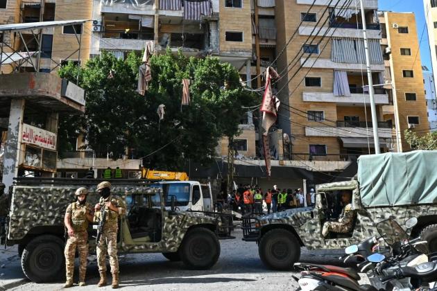 Israel strikes south Beirut after intercepting Hezbollah launches
