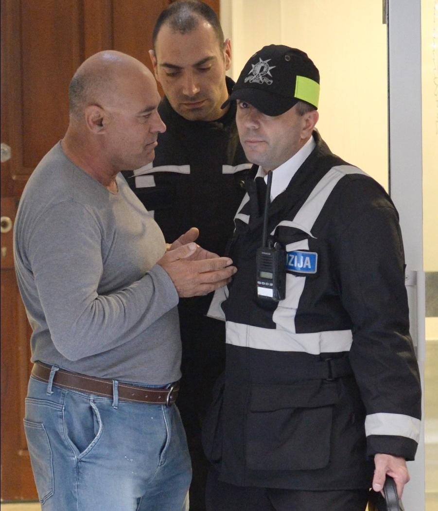 The truck driver seen on his arraignment.