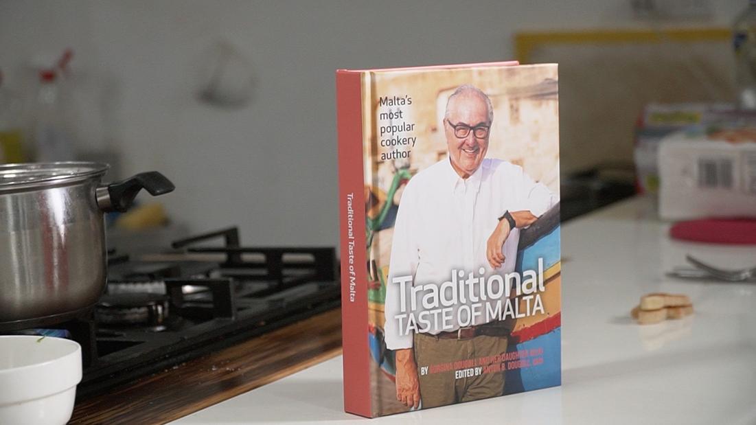 Dougall&rsquo;s latest book is his 55th and it contains almost 200 Maltese recipes in English. Photo: Antoine Farrugia Lauri