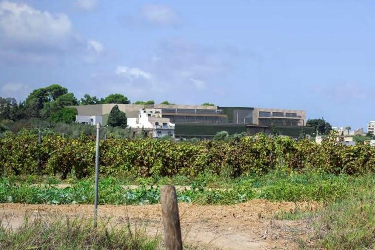 A photomontage of the the Burmarrad development.