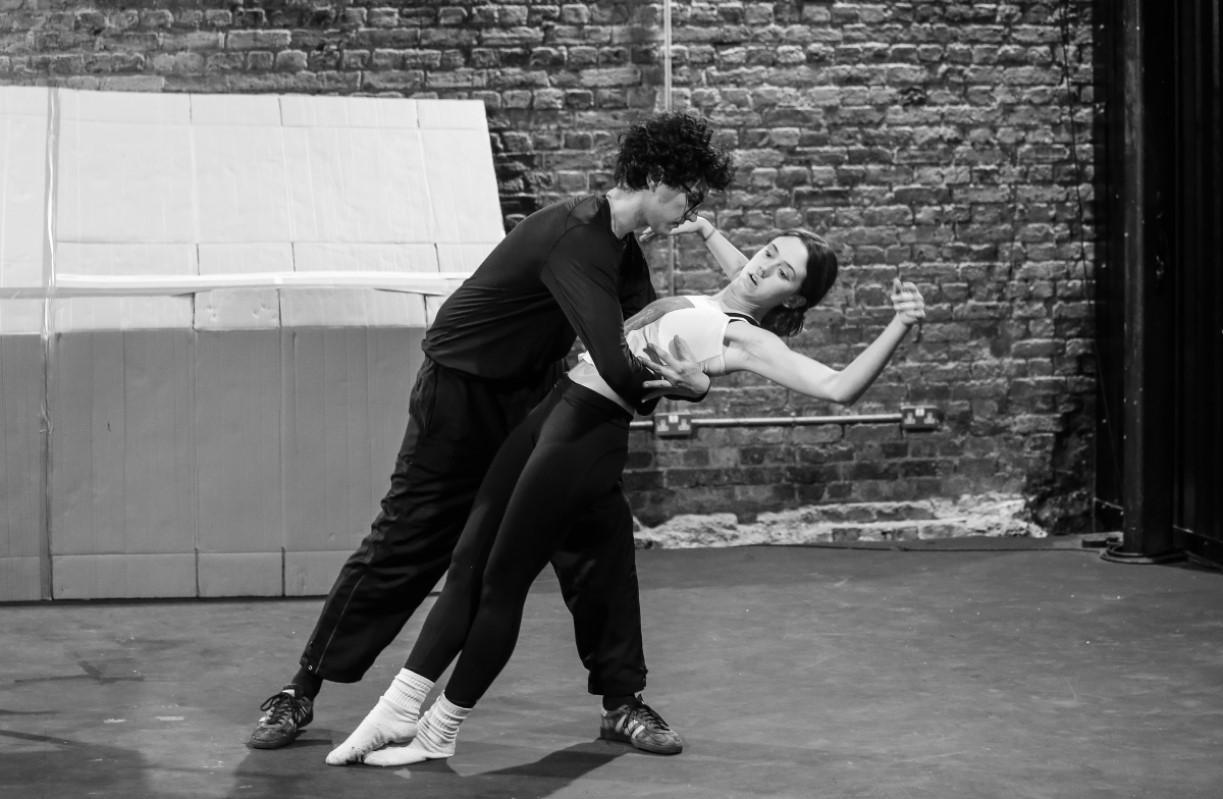 During a rehearsal for Black Waves at the Union Theatre. Photo: Fiona Winning
