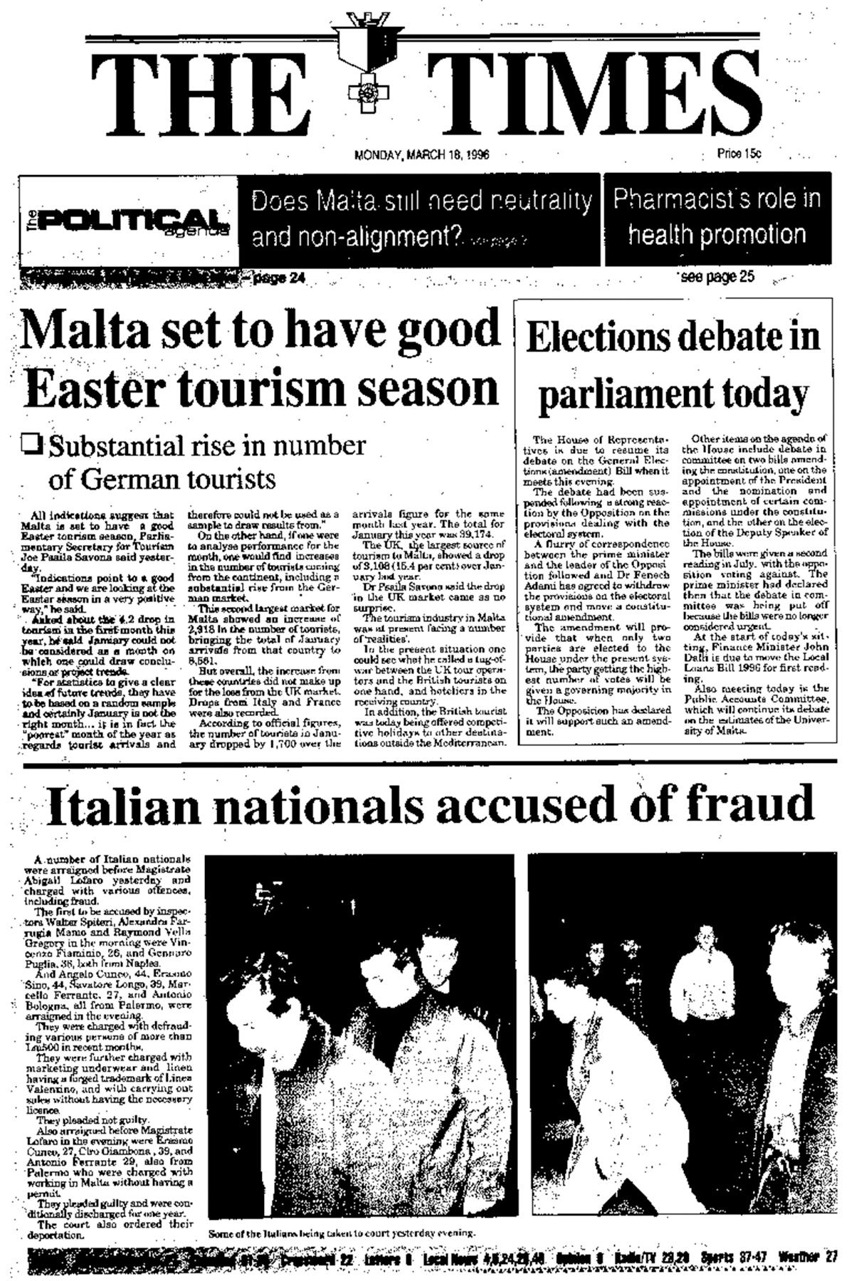 What Happened On March 18