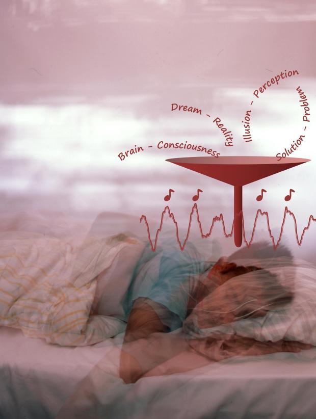 Scientists used stimulating sounds carefully timed to follow the slow oscillating brainwaves generated during deep sleep. Photo: Neuron/PA