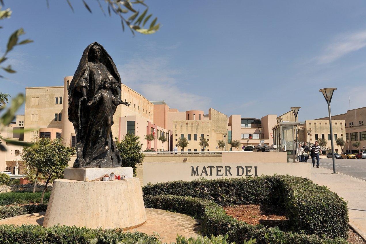 The tests at Mater Dei found the British national did not have meningitis. File photo.
