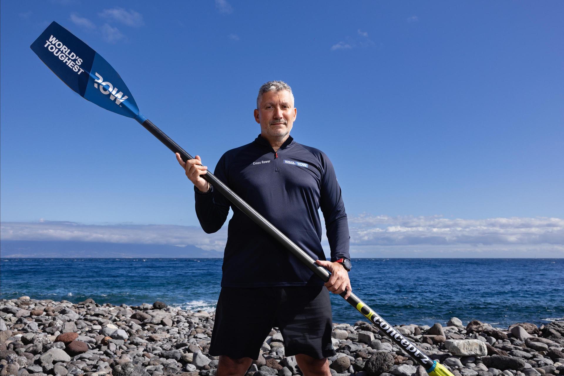 Steve Chetcuti will the be second-to-last boat to depart from La Gomera on Thursday. Photo: World Toughest Race
