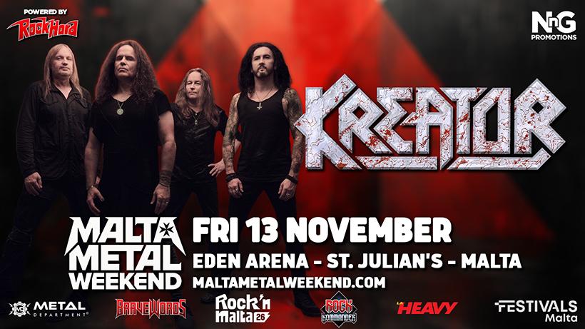 German trash metal band Kreator.