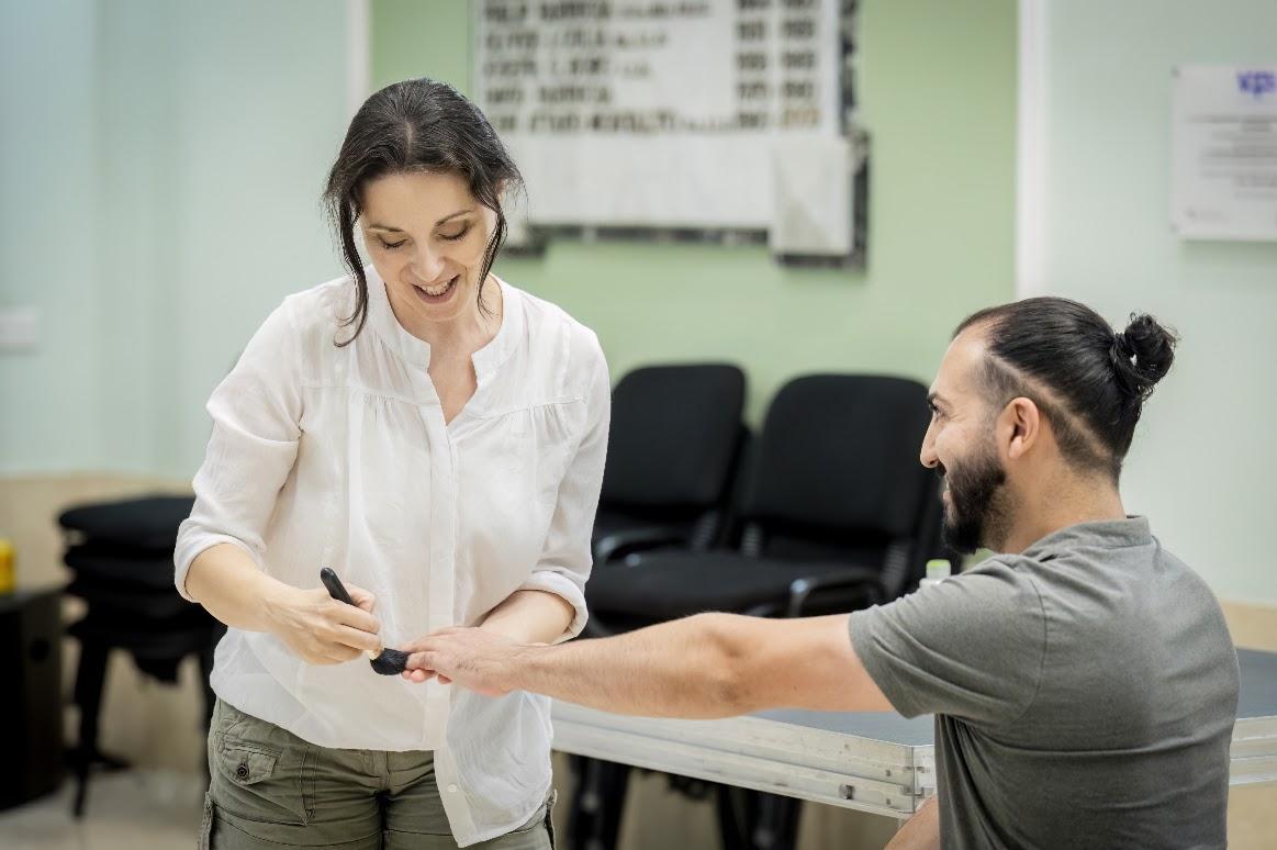 Angela Galea and Gilbert Mallia in <em>Għaliex?</em>
