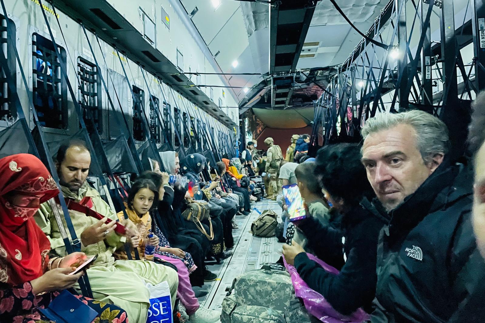 Staff and students were forced to flee Afghanistan when the Taliban resurged to power. Photo: Victoria Fontan.