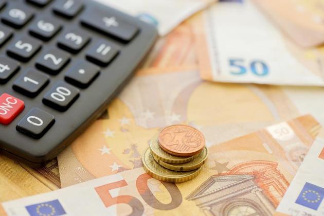 Government finance data shows sharp narrowing of the deficit