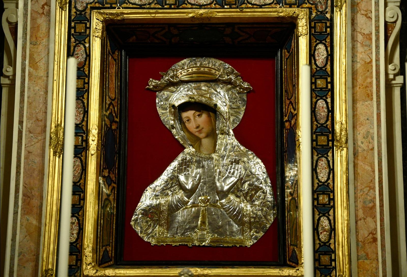 The image of Our Lady of Carafa at St John's Co-cathedral. Photo: Matthew Mirabelli