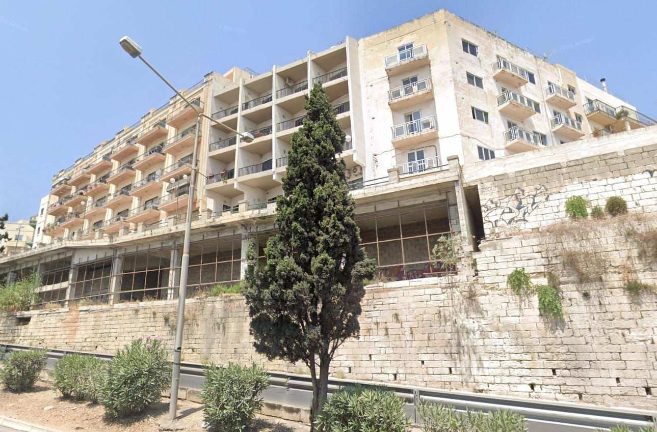 Road before demolition. Photo: GoogleMaps
