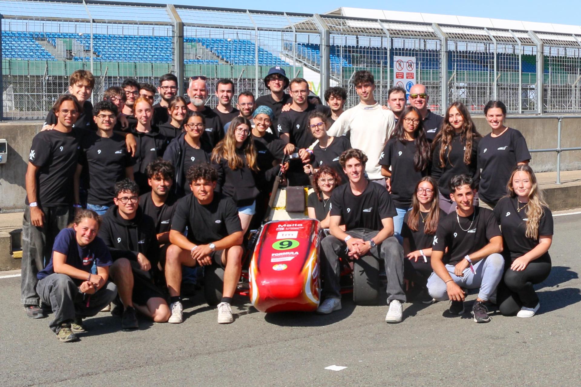 The UM Racing team at Silverstone. Photo: UM Racing