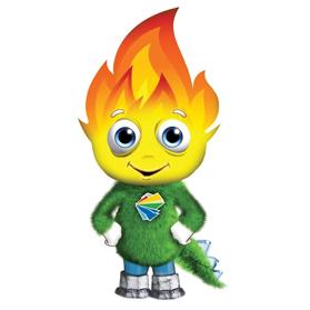 GSSE 2015 mascot Blossi.
