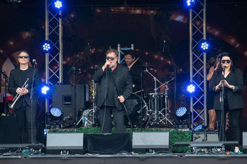 Russell Crowe and his band will be rocking St George's Square in Valletta on June 17. Local artists Ivan Grech, Ira Losco and Beth are also performing. Photo: Facebook