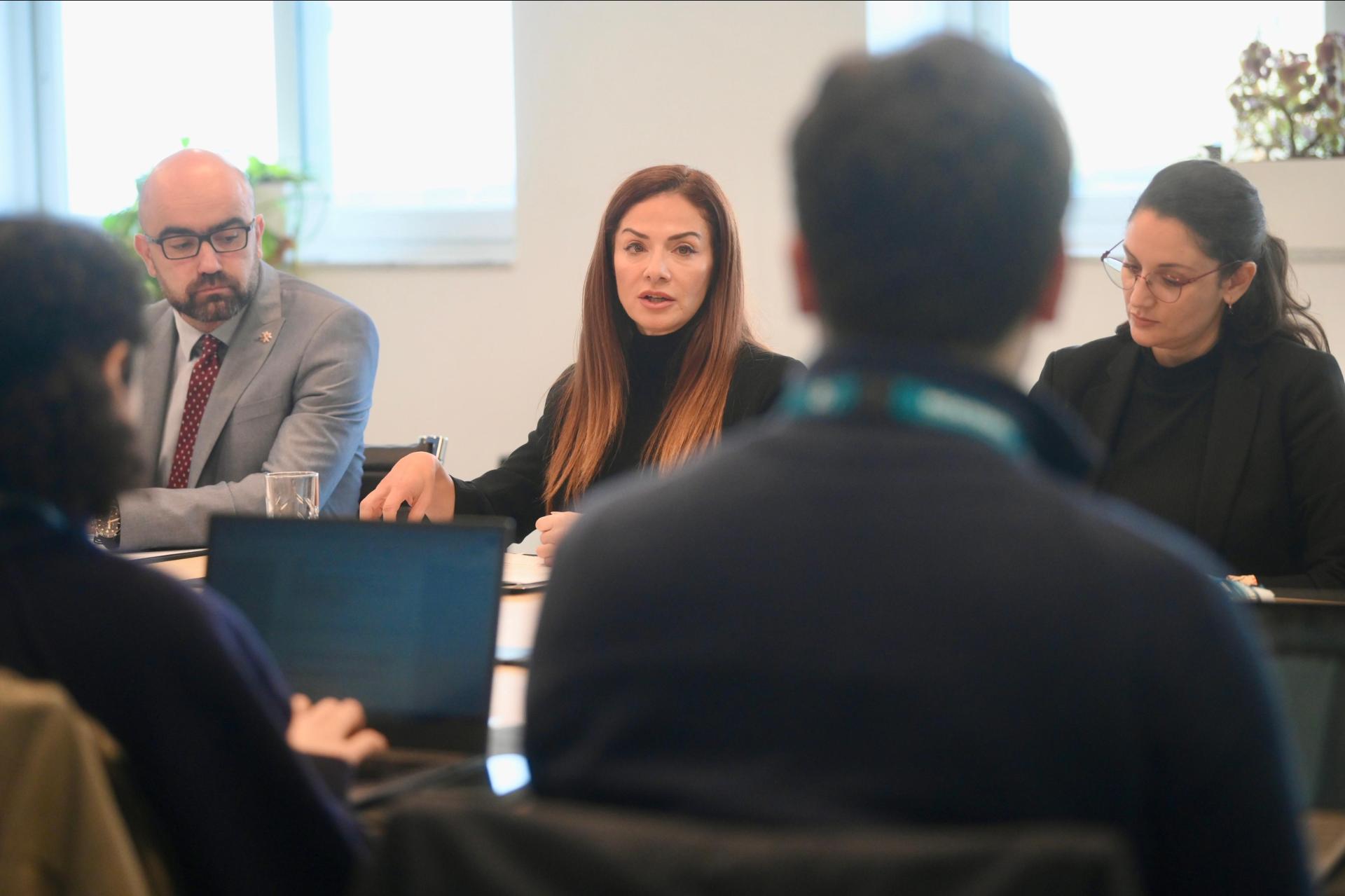 Wasteserv CEO Richard Bilocca and Environment Minister Miriam Dalli on Monday. Photo: Jonathan Borg