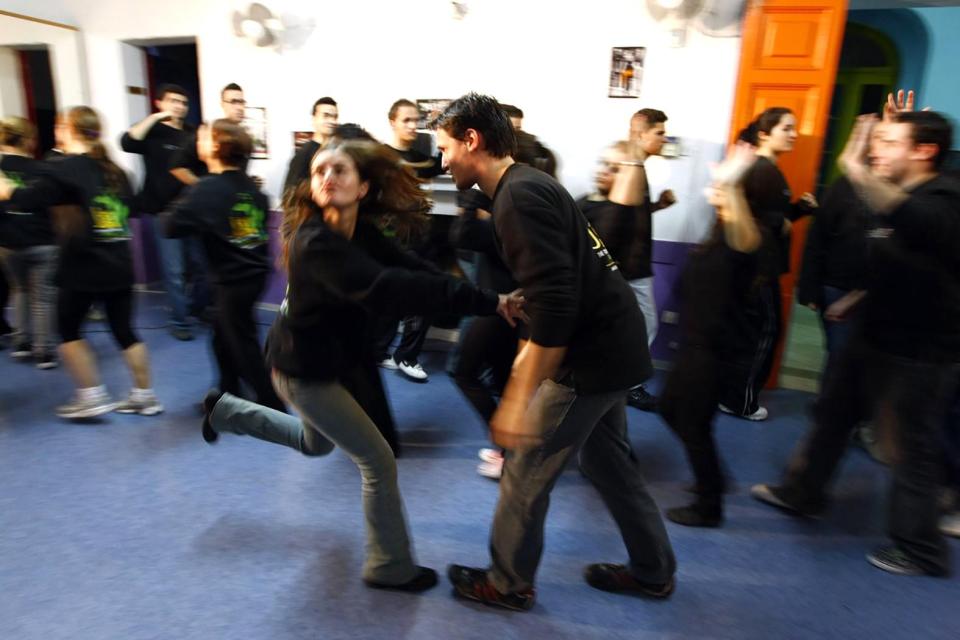 A panto rehearsal. File photo