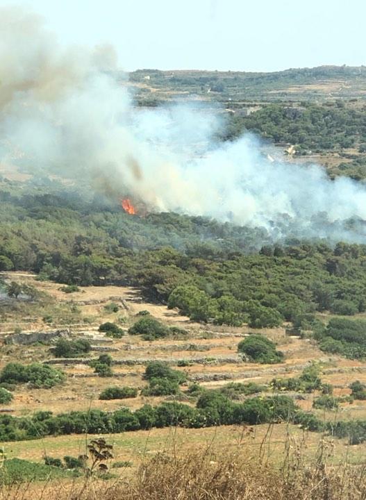 Firefighters struggled to quell the flames.