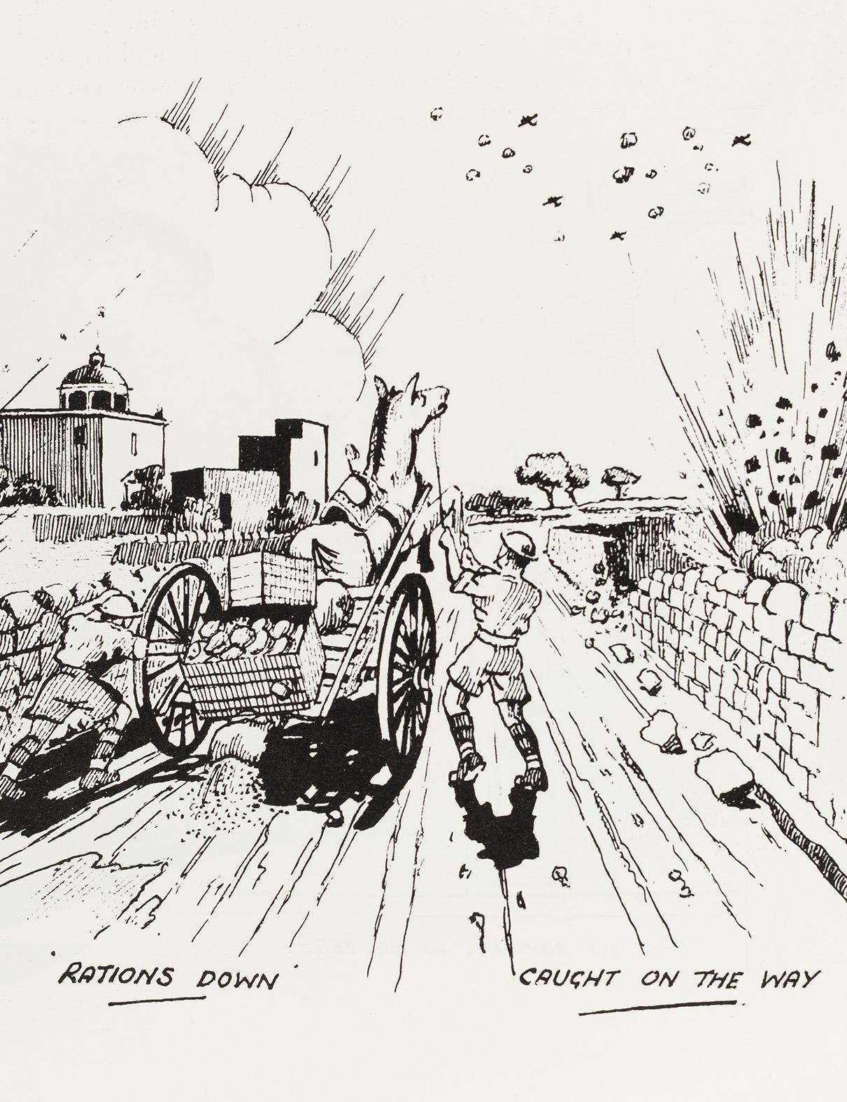 Jack Whitehouse, <em>Rations down. Caught on the Way</em>, p.168