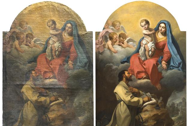 Unveiled: the restored altarpiece by Favray that defines Casa Manresa’s soul