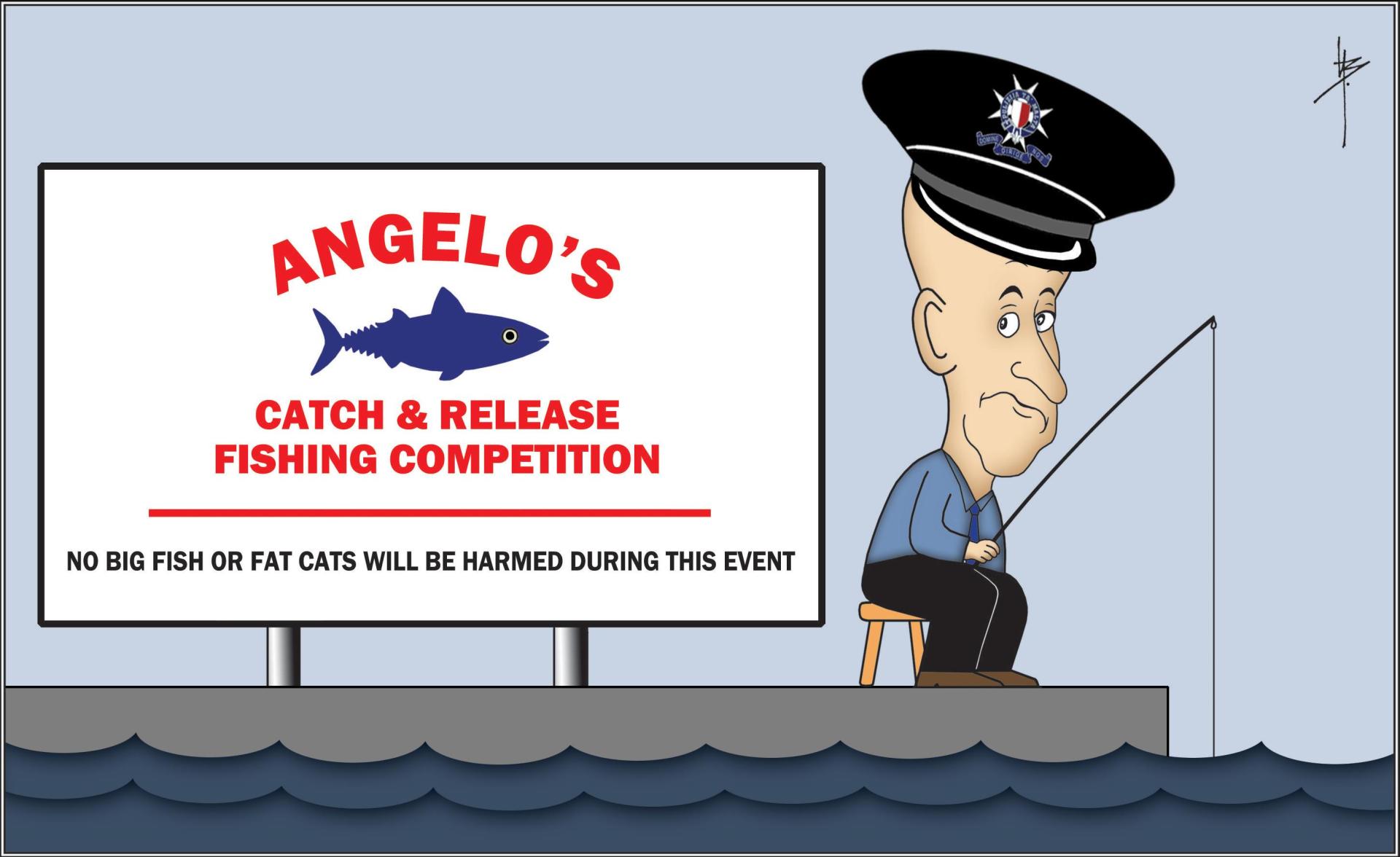 November 15, 2020 - &ldquo;I have it on good authority that Angelo Gaf&agrave; hates this cartoon."