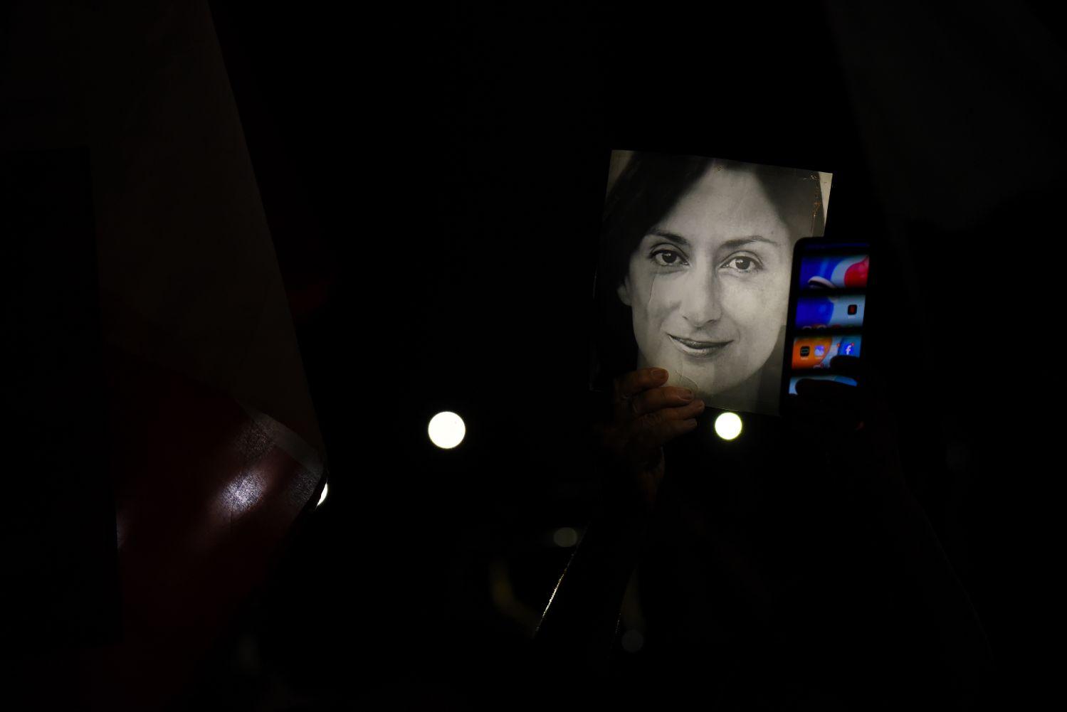 Several protests and manifestations have been held since Daphne's assassination. Photo: Chris Sant Fournier