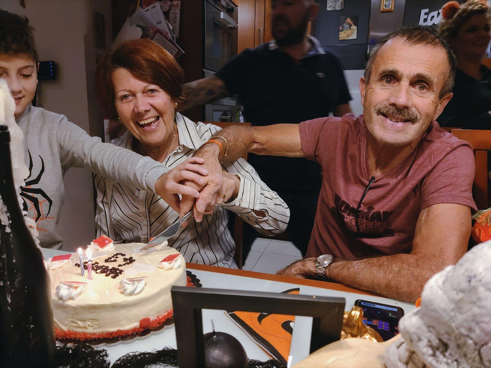 Paul with his wife Elizabeth. Family photo