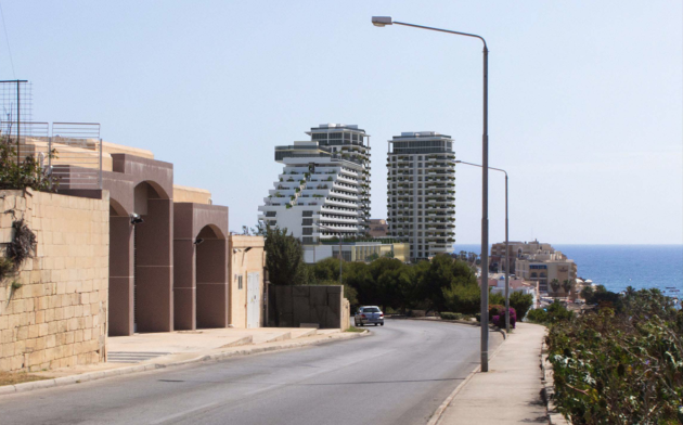 17- and 18-storey towers rising to 23- and 25- storey towers. Photo: Planning Authority