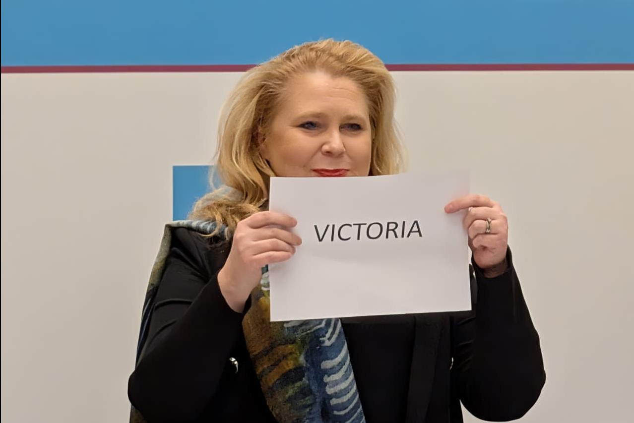 Suvi Innil&auml;, a member of the independent panel of experts, announced Victoria was shortlisted. Photo: Chris Sant Fournier