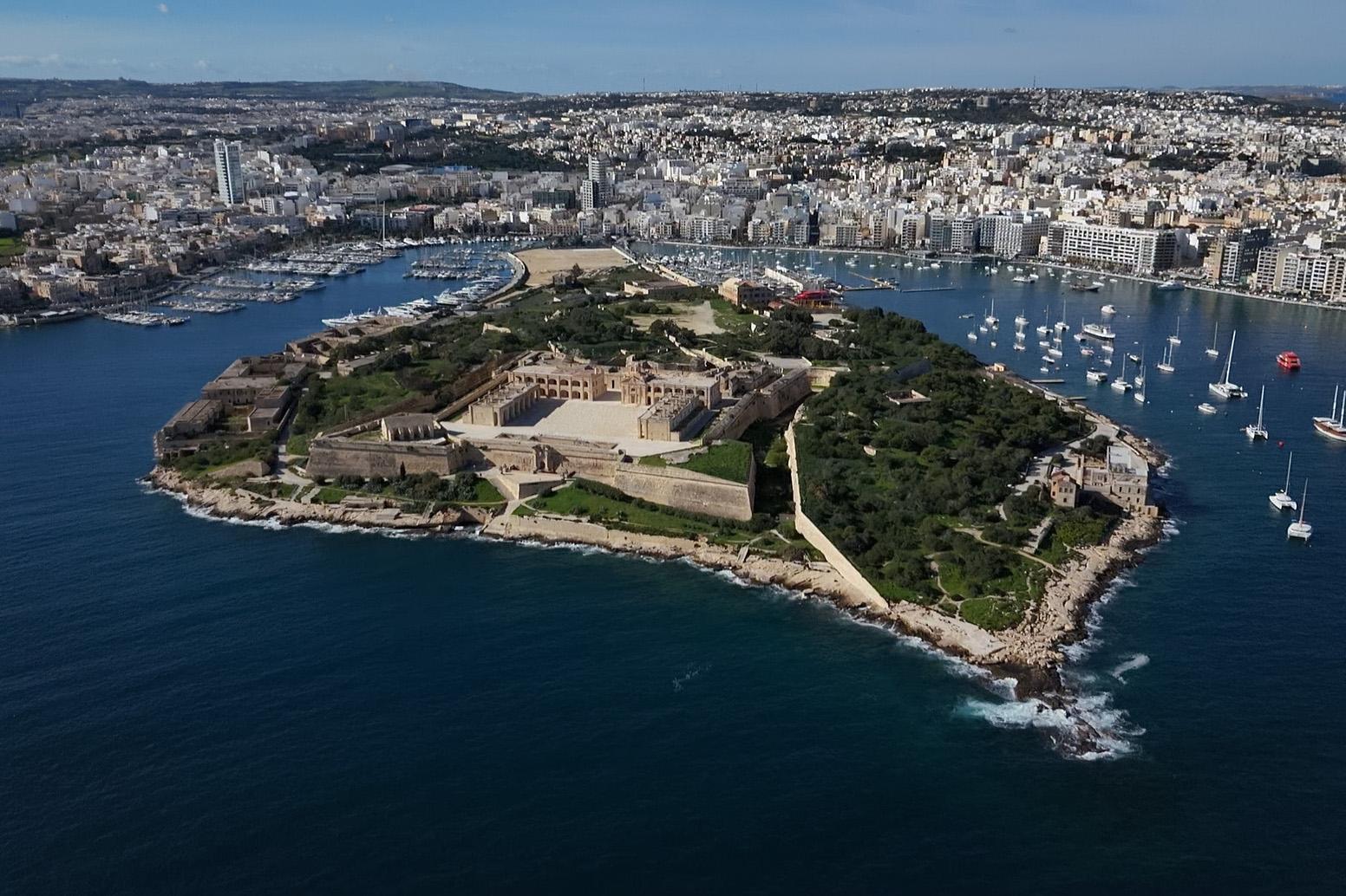 Manoel Island could be modelled on a city park, the KTP said. Photo: Matthew Mirabelli.