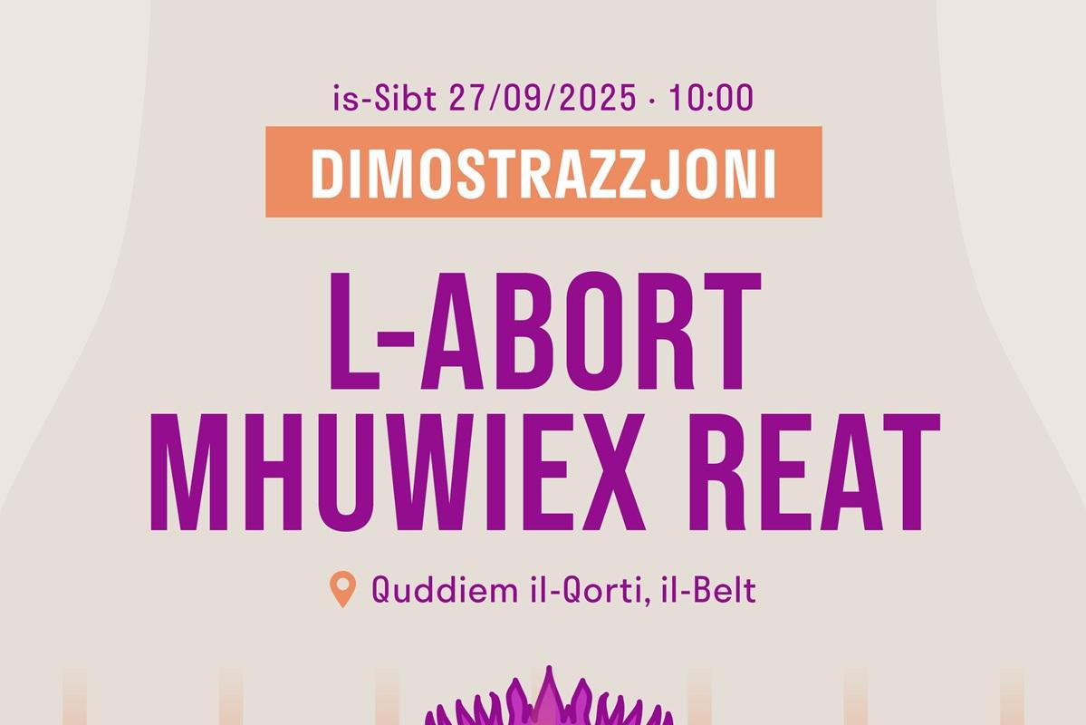 Details of next Saturday's protest. Photo: Voice for Choice