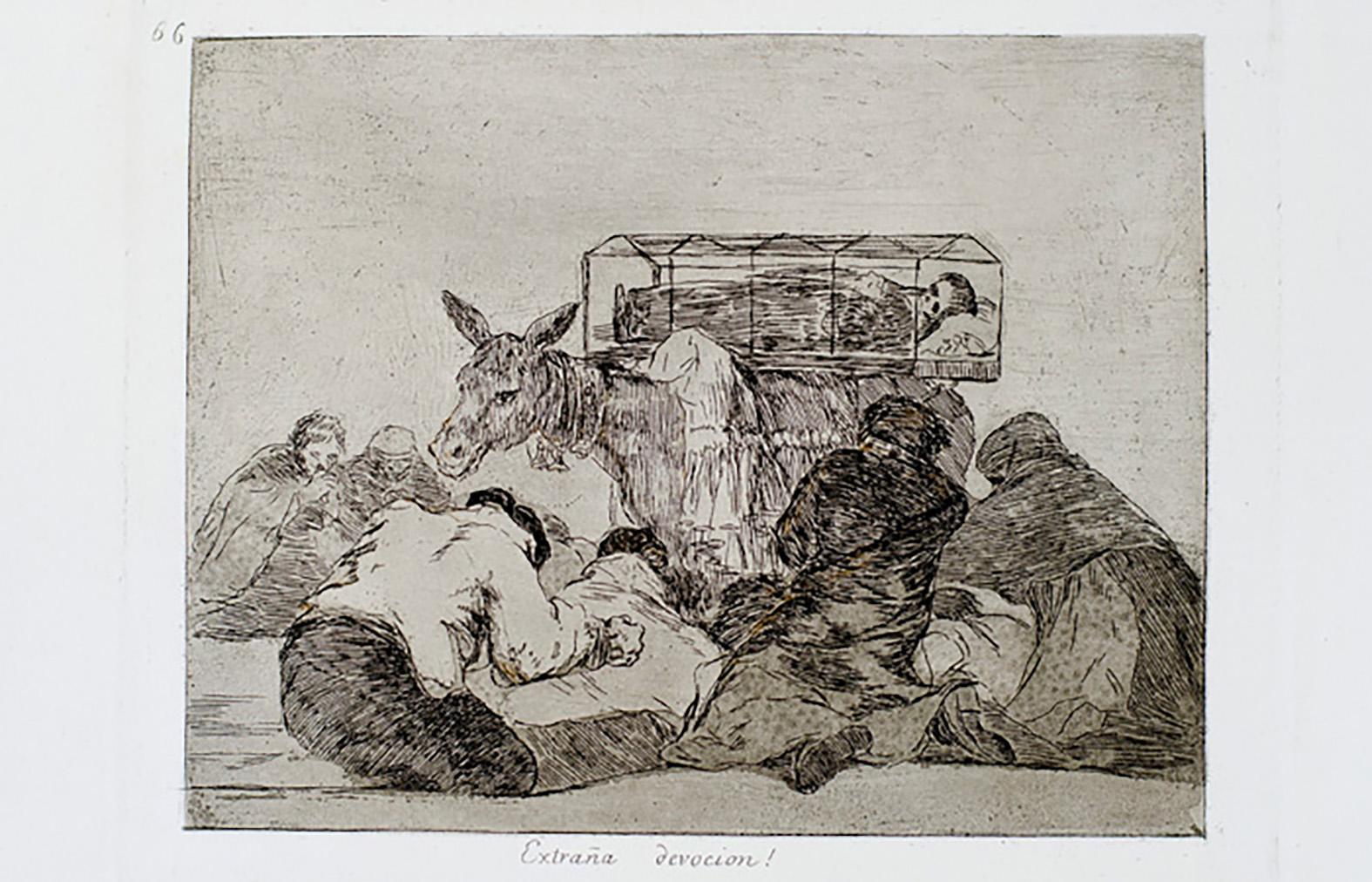 <em>Strange Devotion</em> from <em>The Disasters of War Series</em> by Francisco Goya