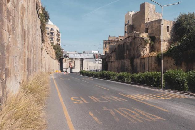 The road from the Skate Park to Msida will close overnight on Friday