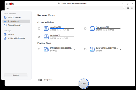 Click &lsquo;Recover&rsquo; to restore them to a safe location on your computer.