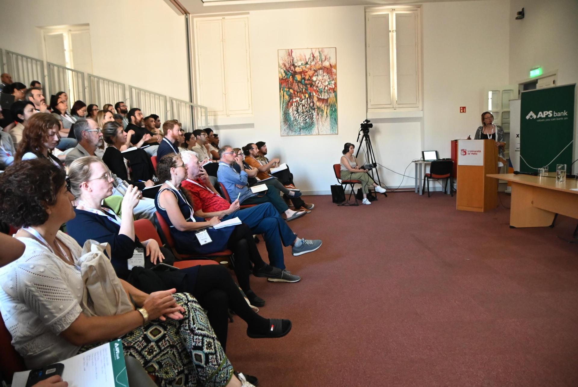 The scientists were in Malta for a conference which explored several archaeological discoveries. Photo: Jonathan Borg