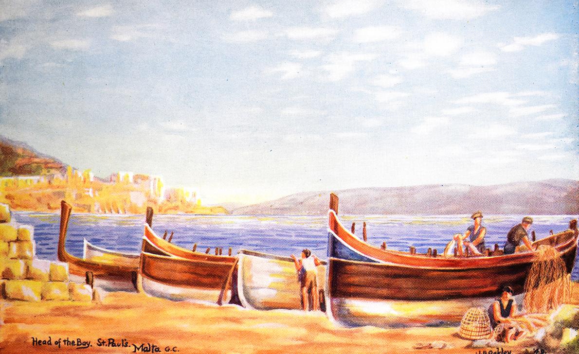 From the &lsquo;Life in Malta&rsquo; set by Capt. J.B. Oakley