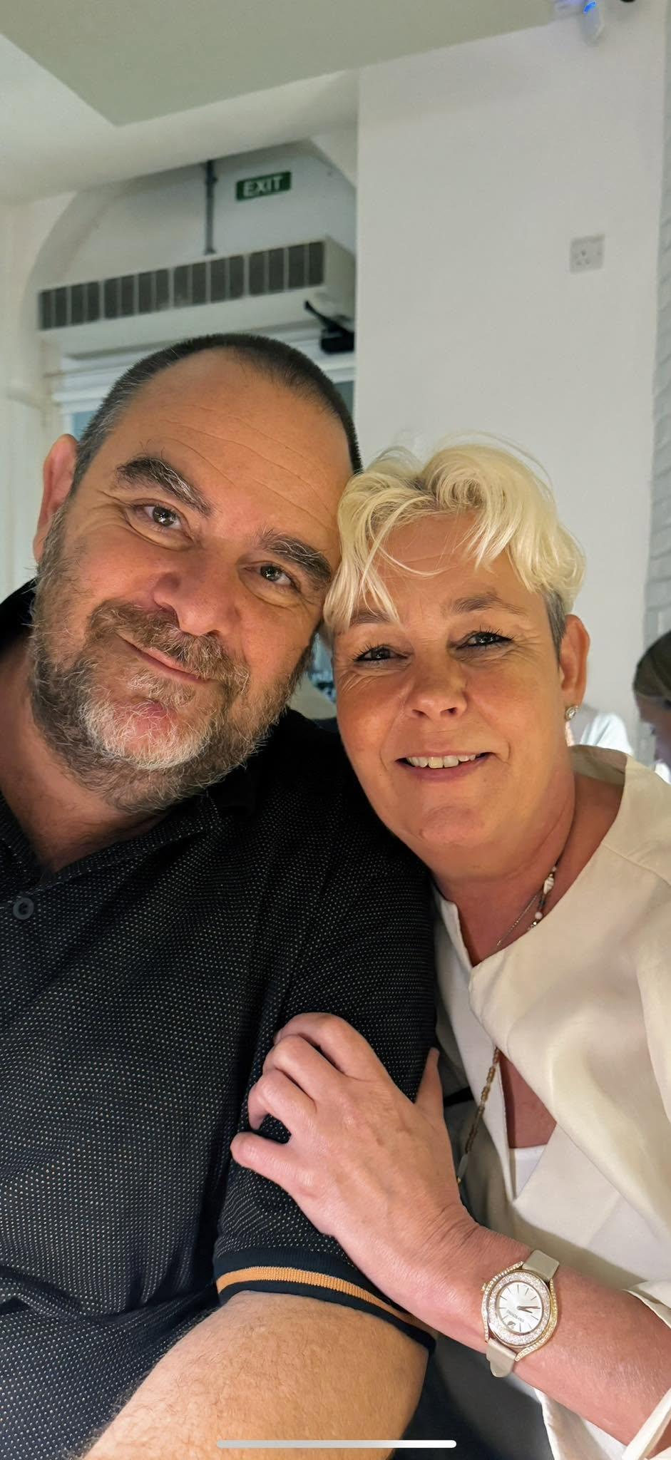 Jean Paul and Mirjam Busuttil.
